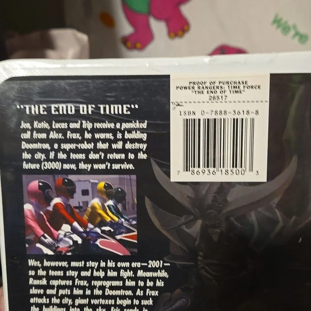 Power Rangers Time Force Power Ranger Light Speed Rescue VHS Movie Bundle - Picture 5 of 12
